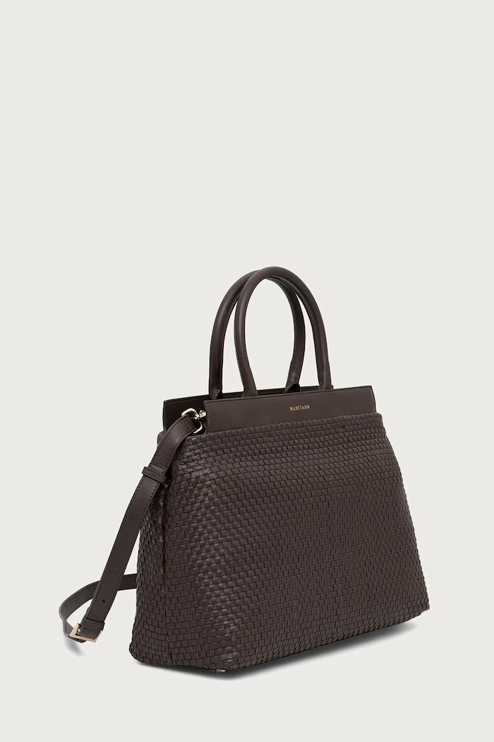 Marciano by Guess shopper torba ženska usnjena YULIA G6YZ06.L0145 rjava AW26