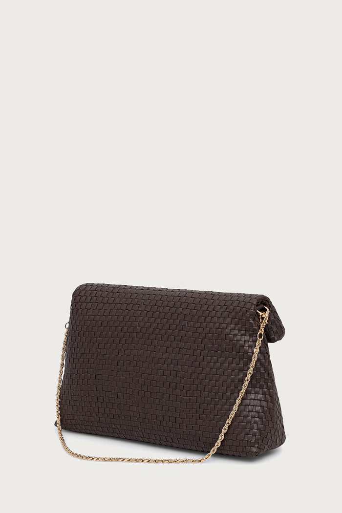 Dodatki Marciano by Guess klasična torbica ženska usnjena VICTORIA G6YZ05.L0144 rjava