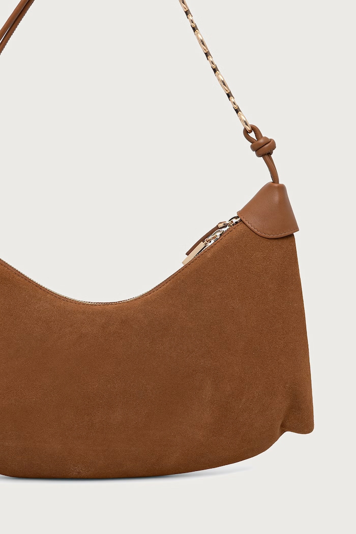 Dodatki Marciano by Guess hobo torbica ženska semišasta GRACE G6YZ04.L0143 rjava
