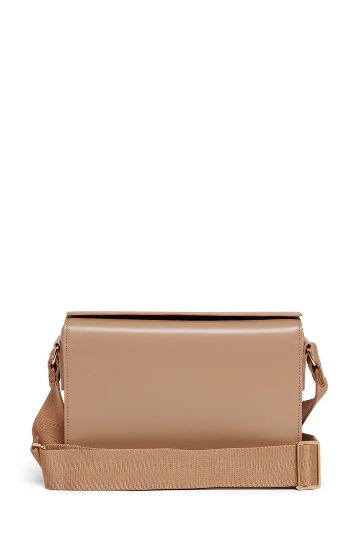 Marni torebka crossbody dziecięca z imitacji skóry M01967.M00TK beżowy AW26