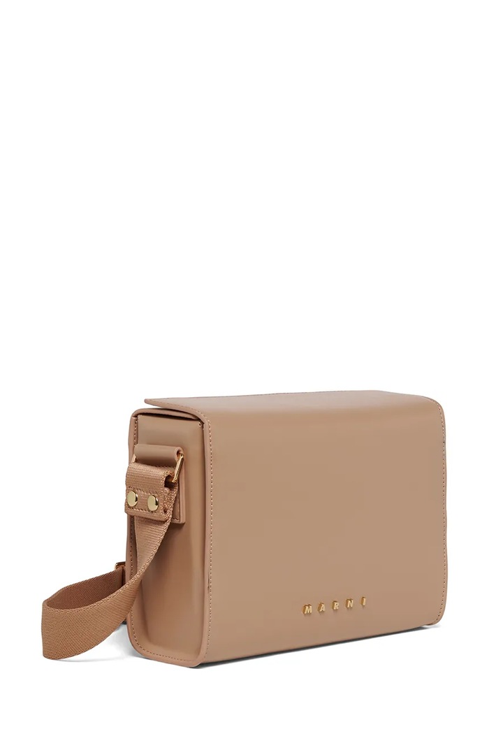 Dziewczynka Marni torebka crossbody dziecięca z imitacji skóry M01967.M00TK beżowy