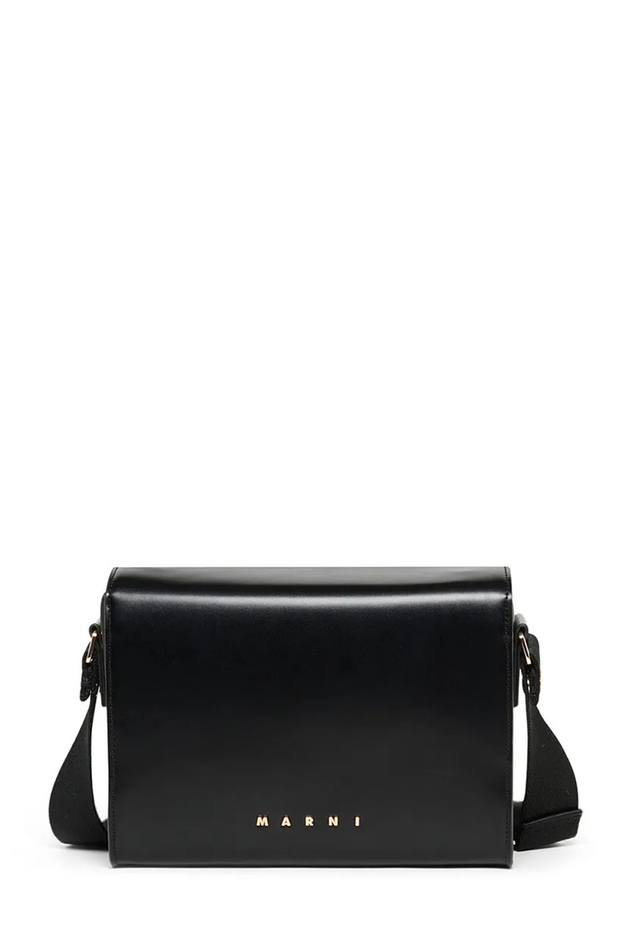 Marni torebka crossbody dziecięca z imitacji skóry czarny M01967.M00TK