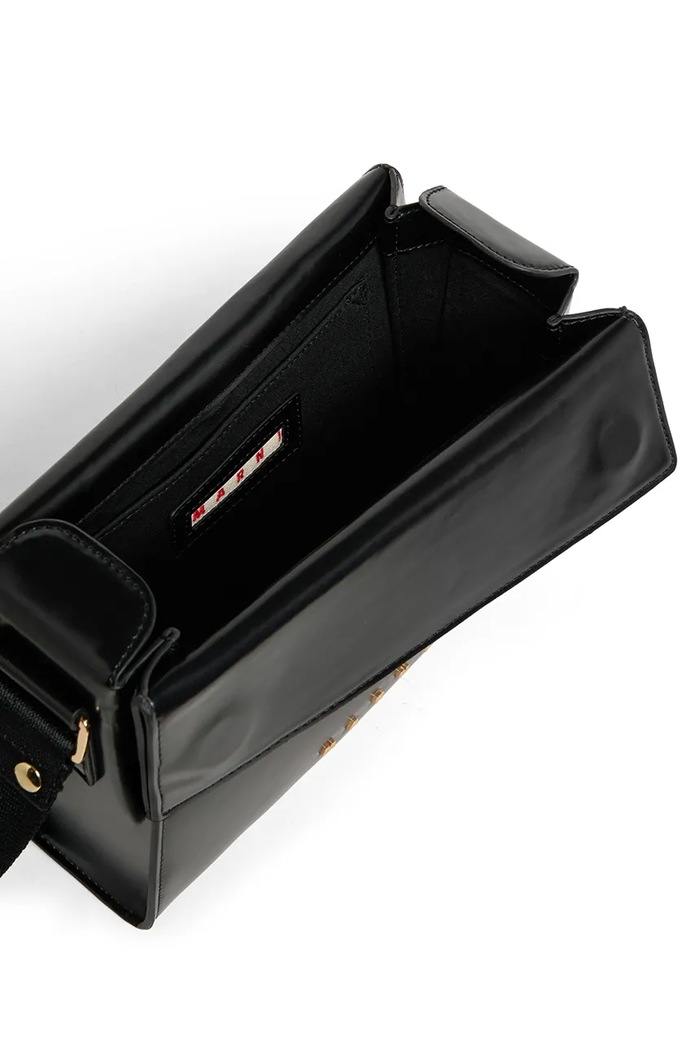 Marni torebka crossbody dziecięca z imitacji skóry czarny M01967.M00TK