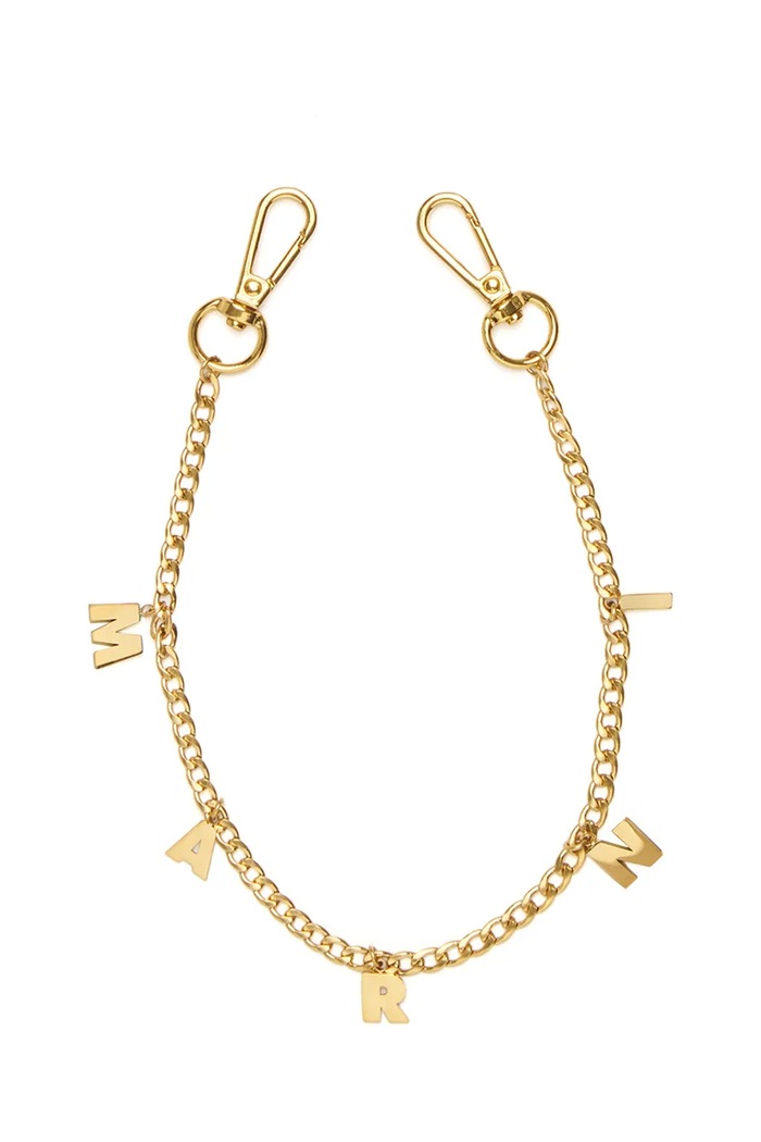 Marni Brelok złoty M02044.M00YX