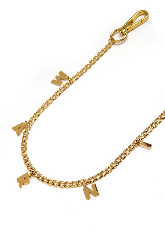 Marni Brelok M02044.M00YX złoty AW26