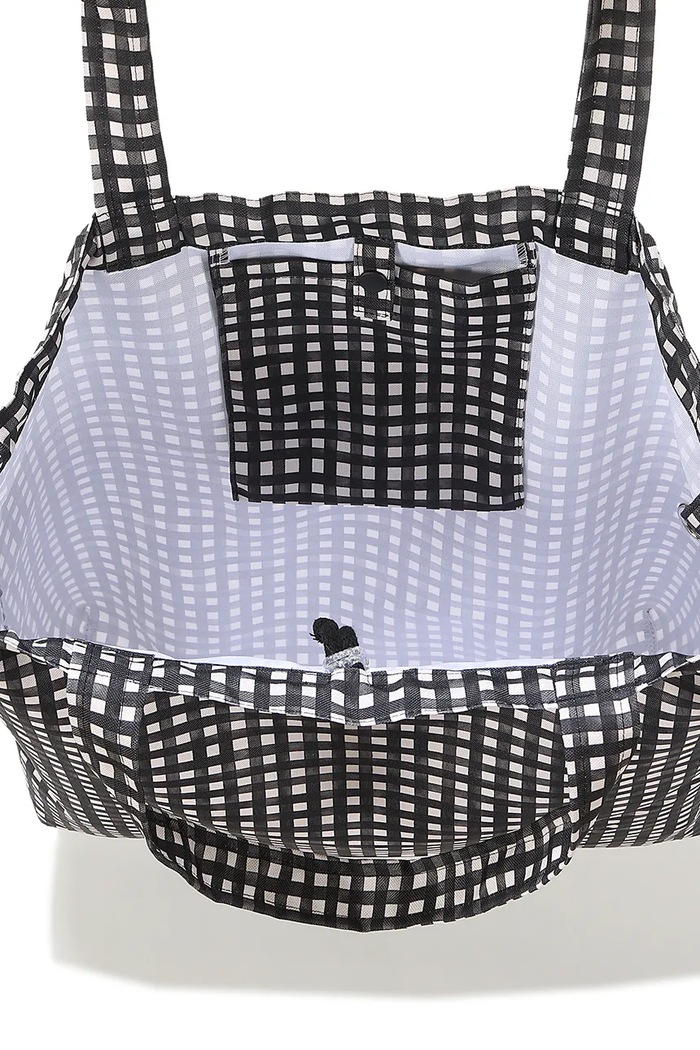 La Millou Kabelka typu vak BERRY VICHY BLACK 155251 čierna AW26