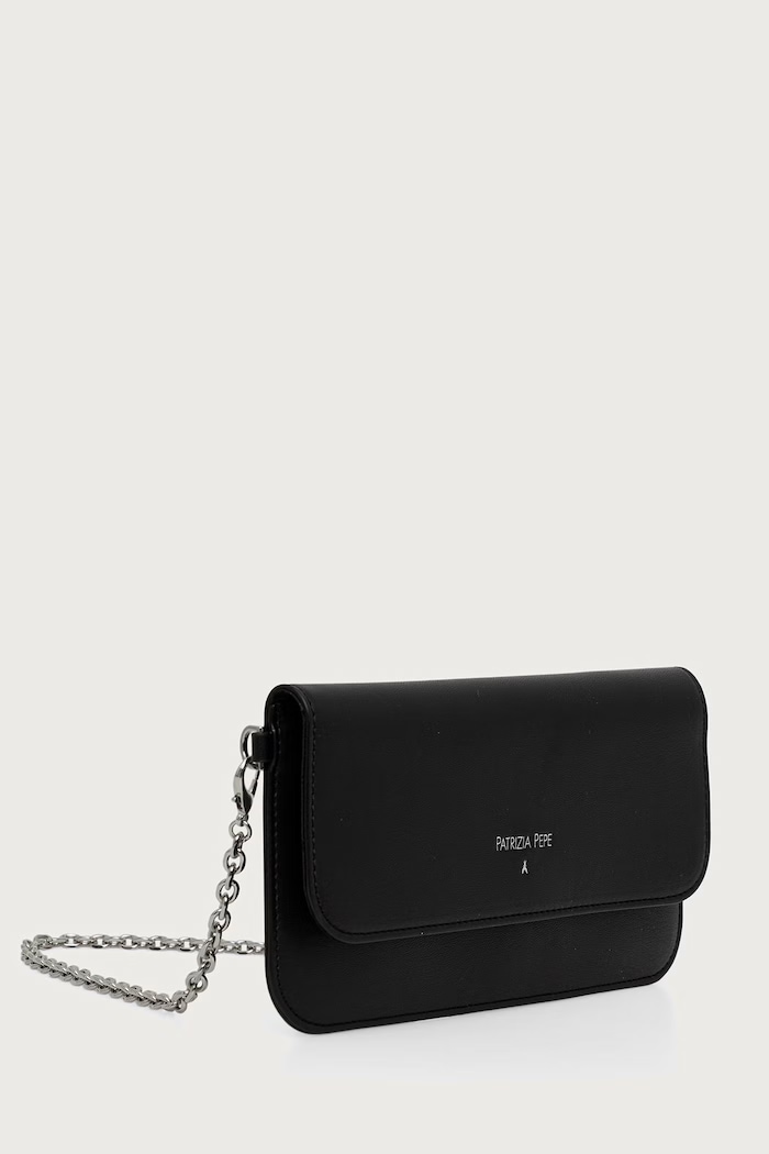 Patrizia Pepe Torebka crossbody dziecięca E005 7B0000 czarny AW26