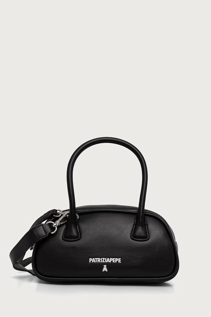 Patrizia Pepe Torebka crossbody dziecięca E005 czarny 7B0008