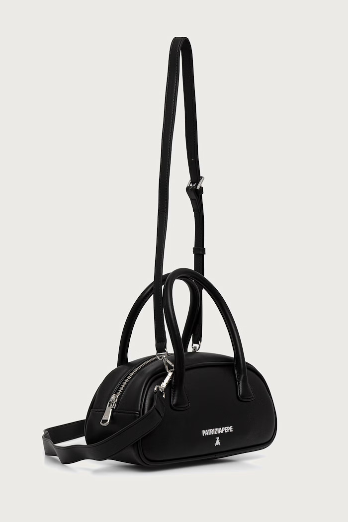 Patrizia Pepe Torebka crossbody dziecięca E005 7B0008 czarny AW26