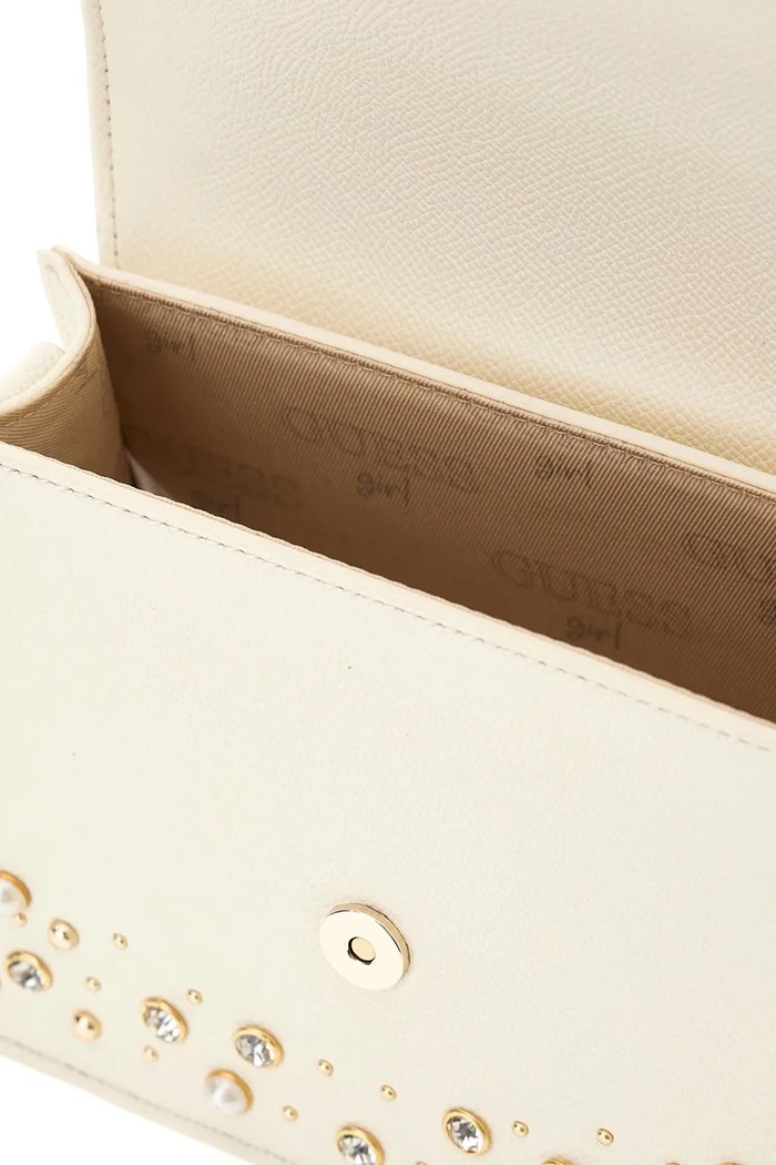 Guess torebka crossbody dziecięca z imitacji skóry beżowy J6BZ57.W5115.9BY2