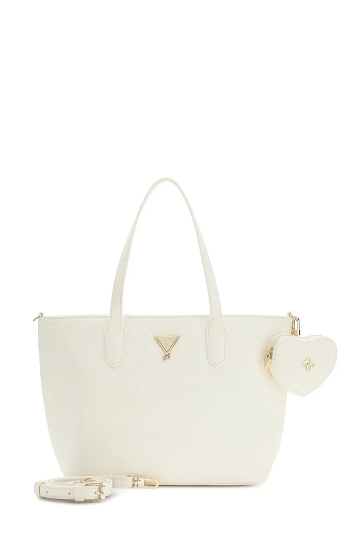Guess Torebka tote dziecięca z imitacji skóry J6BZ56.W5114.9BY2 beżowy AW26