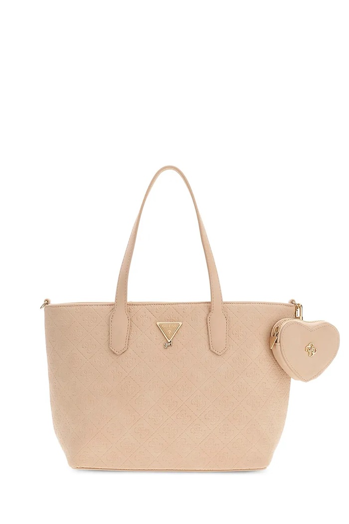 Guess Torebka tote dziecięca z imitacji skóry różowy J6BZ56.W5114.9BY2