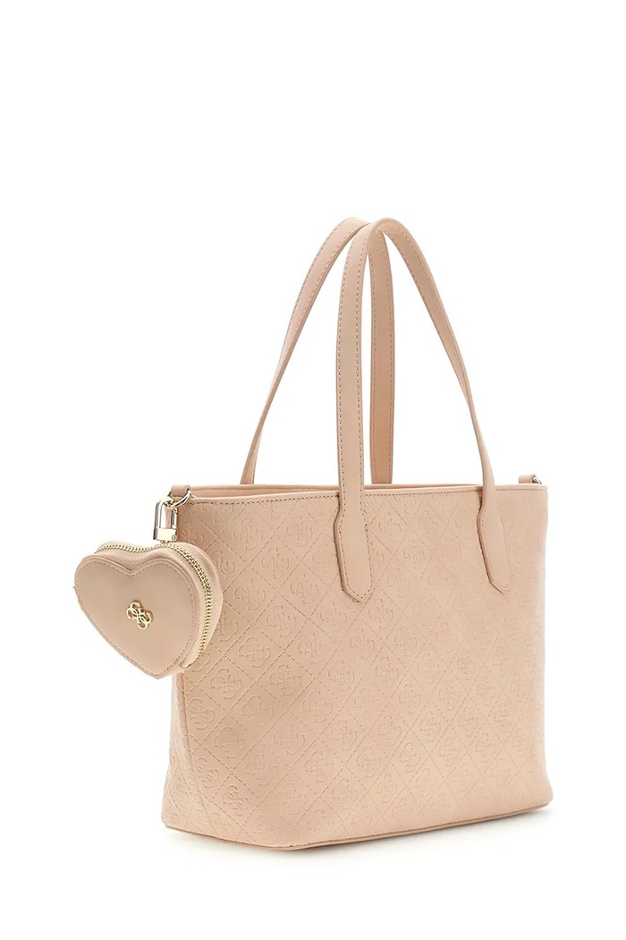 Dziewczynka Guess Torebka tote dziecięca z imitacji skóry J6BZ56.W5114.9BY2 różowy