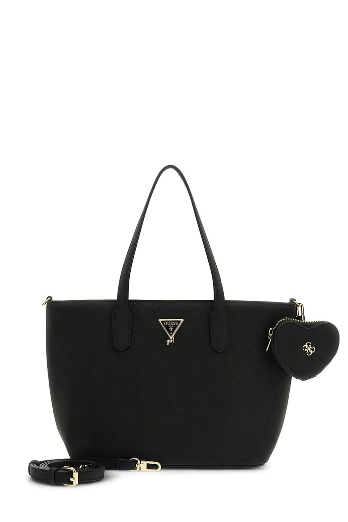 Guess Torebka tote dziecięca z imitacji skóry J6BZ56.W5114.9BY2 czarny AW26