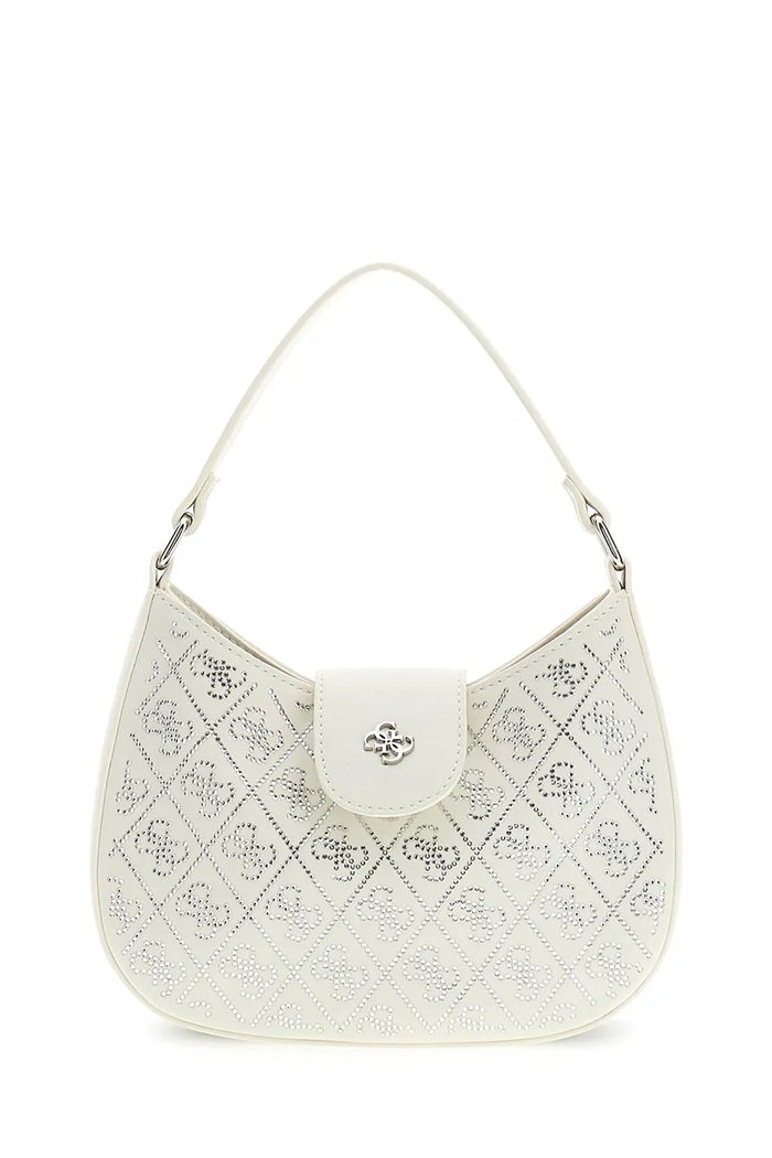 Guess Torebka hobo dziecięca z imitacji skóry beżowy J6BZ34.W4046.9BY2