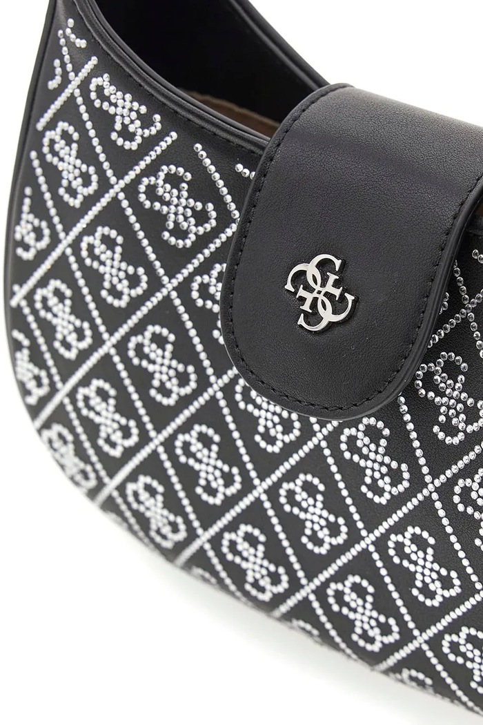 Torebka hobo dziecięca z imitacji skóry Guess J6BZ34.W4046.9BY2 czarny