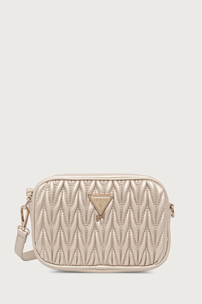 Guess Torebka crossbody dziecięca z imitacji skóry złoty J6BZ25.W4035.9BY2