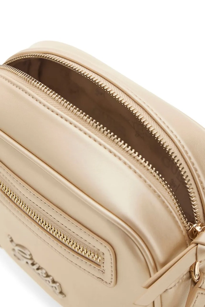 Guess crossbody kabelka detská z imitácie kože zlatá J6BZ25.W4035.9BY2