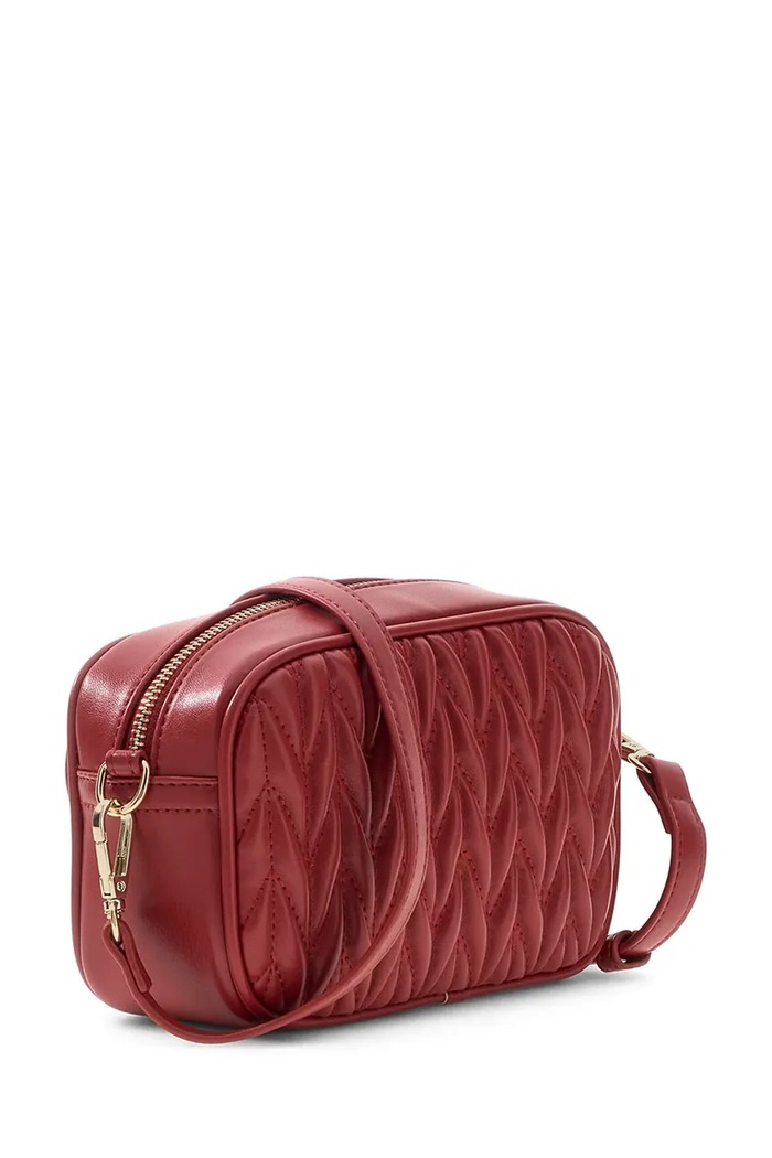 Guess crossbody kabelka detská z imitácie kože J6BZ25.W4035.9BY2 burgundské AW26
