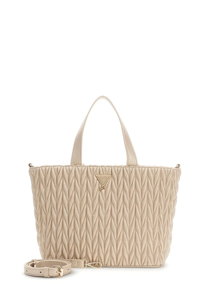 Guess kabelka typu tote detská z imitácie kože J6BZ24.W4034.9BY2 zlatá AW26