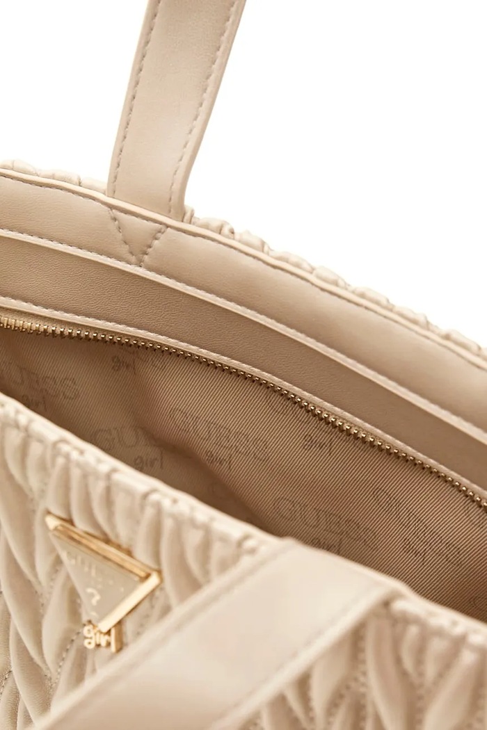 Guess kabelka typu tote detská z imitácie kože J6BZ24.W4034.9BY2 zlatá