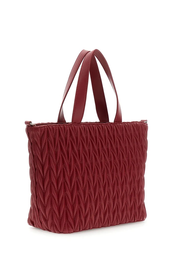 Dievča Guess kabelka typu tote detská z imitácie kože J6BZ24.W4034.9BY2 burgundské