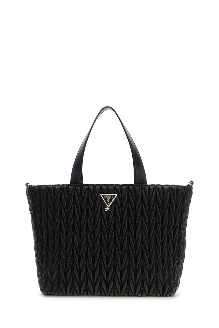 Guess kabelka typu tote detská z imitácie kože čierna J6BZ24.W4034.9BY2