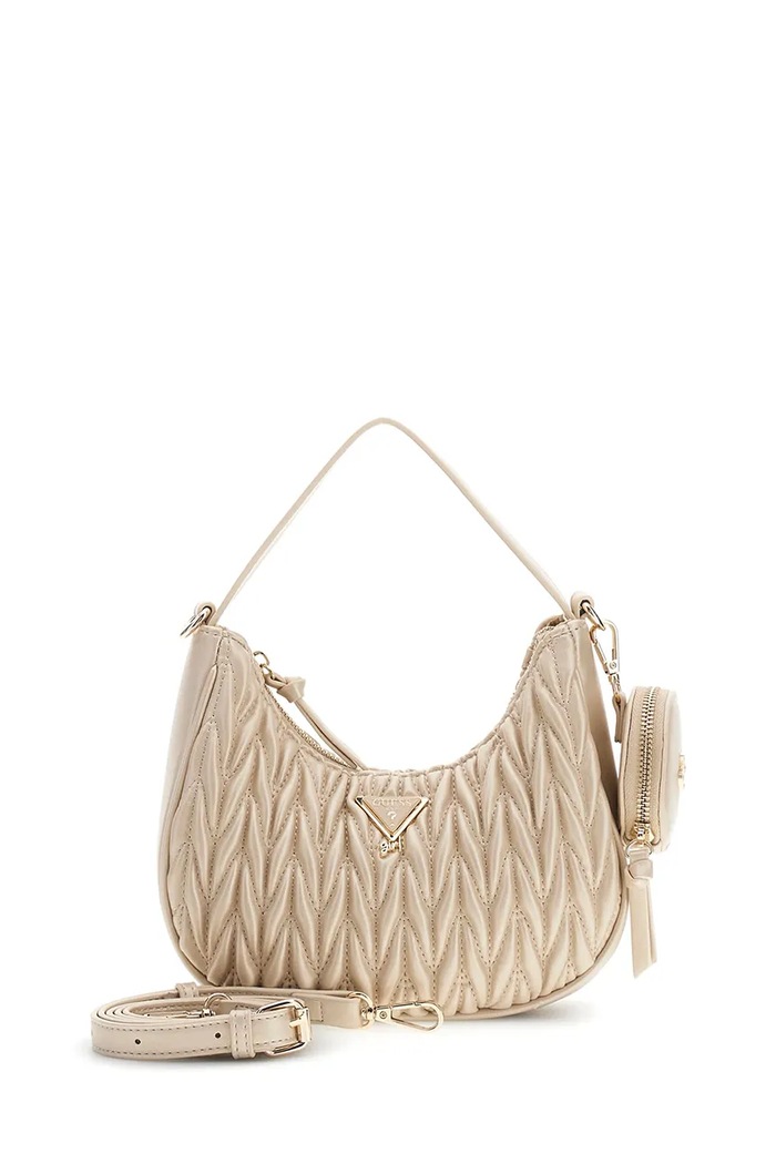 Guess kabelka hobo detská z imitácie kože J6BZ23.W4033.9BY2 zlatá AW26