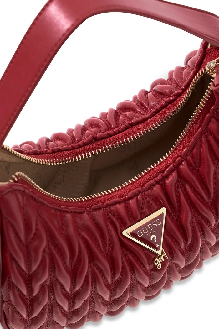 Guess kabelka hobo detská z imitácie kože burgundské J6BZ23.W4033.9BY2