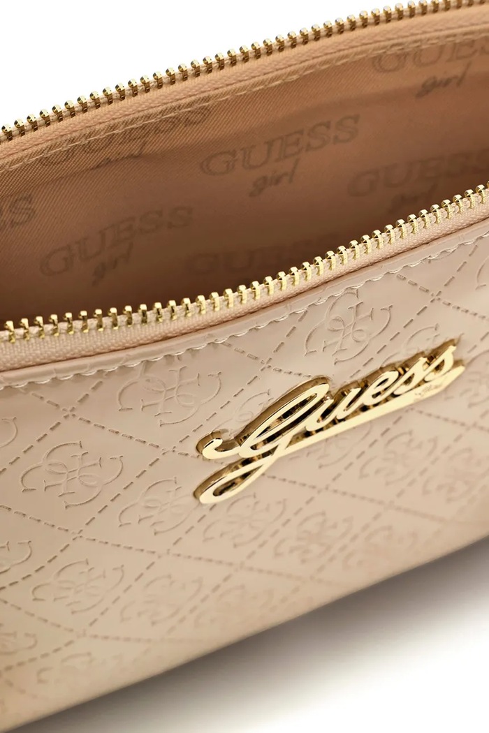 Torebka crossbody dziecięca z imitacji skóry Guess J6BZ13.W3986.9BY2 beżowy
