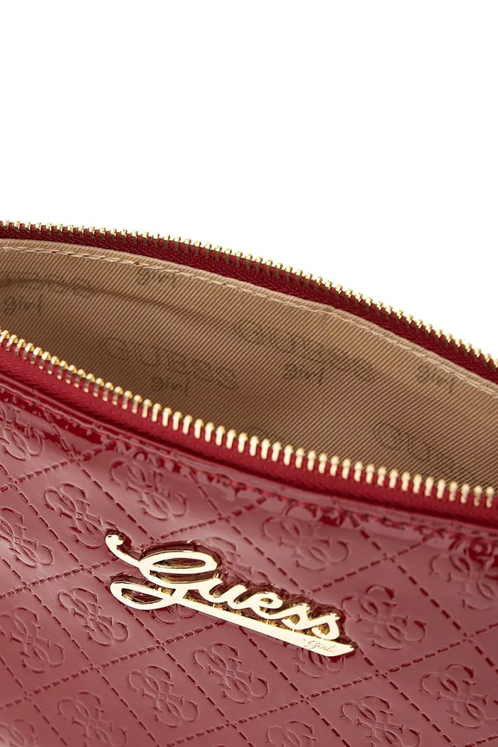 Torebka crossbody dziecięca z imitacji skóry Guess J6BZ13.W3986.9BY2 bordowy