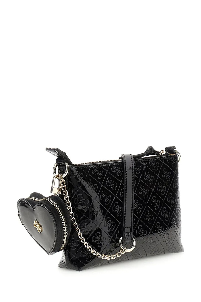 Guess Torebka crossbody dziecięca z imitacji skóry J6BZ13.W3986.9BY2 czarny AW26