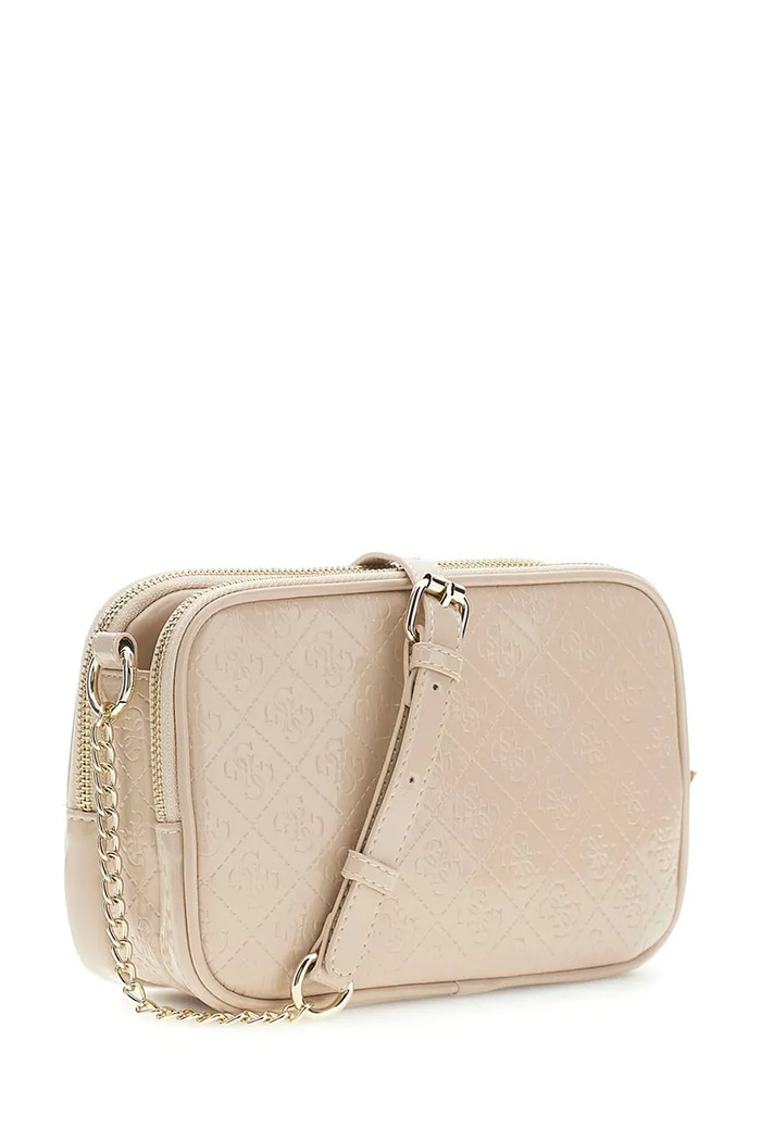 Guess Torebka crossbody dziecięca z imitacji skóry J6BZ12.W3984.9BY2 beżowy AW26