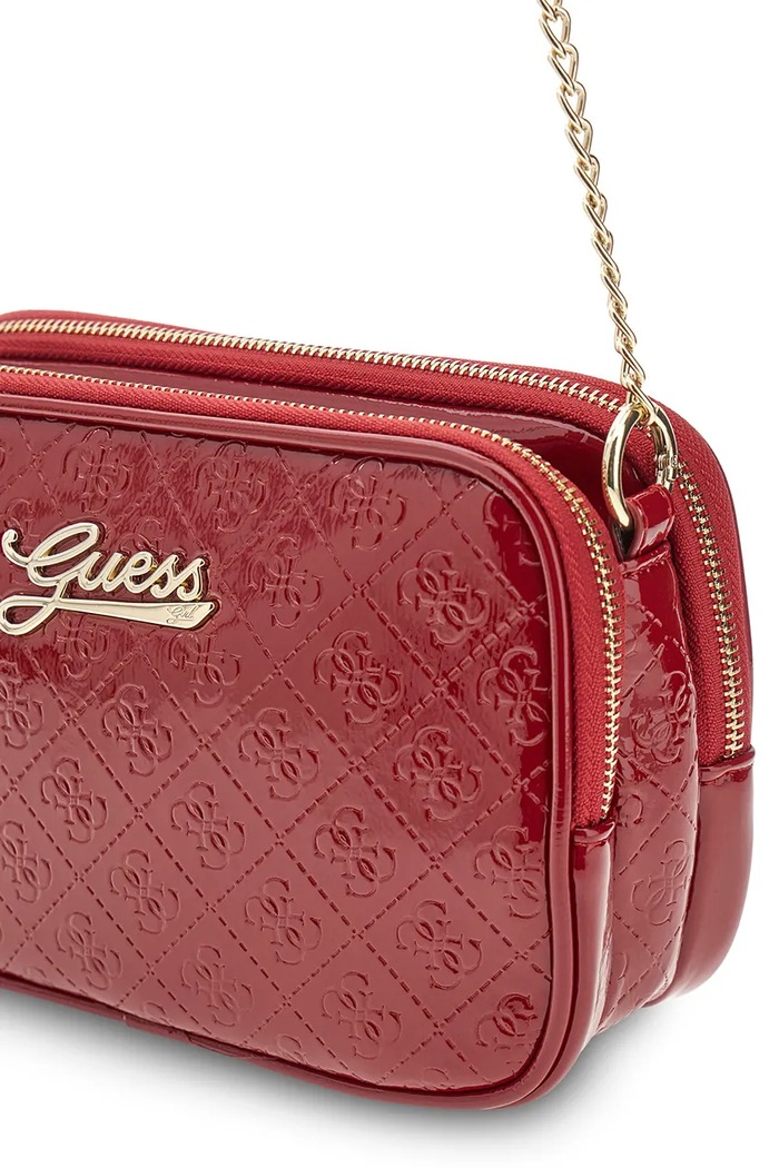 Dziewczynka Guess Torebka crossbody dziecięca z imitacji skóry J6BZ12.W3984.9BY2 bordowy