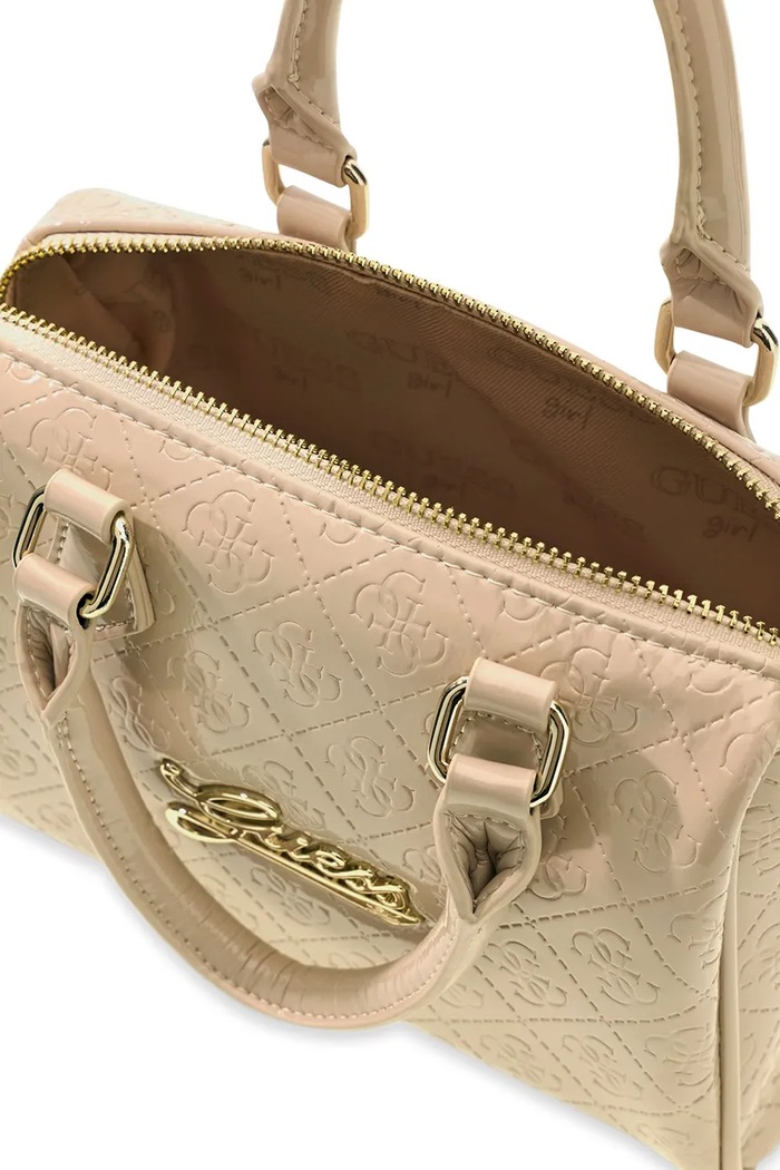 Torebka crossbody dziecięca z imitacji skóry Guess beżowy J6BZ09.W3976.9BY2