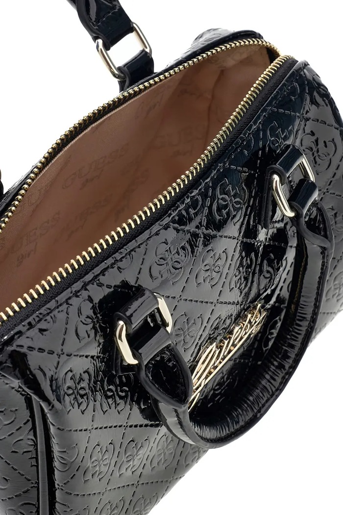 Torebka crossbody dziecięca z imitacji skóry Guess czarny J6BZ09.W3976.9BY2