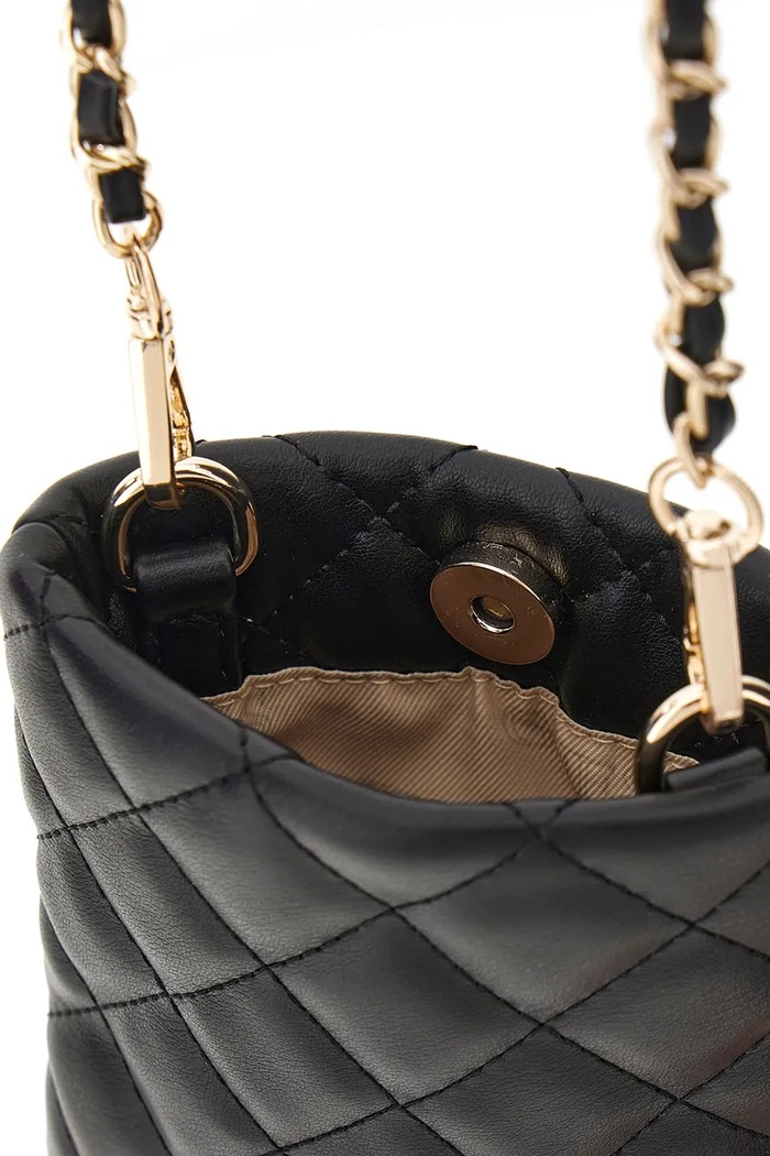 Dziewczynka Guess torebka crossbody dziecięca z imitacji skóry J6BZ02.W3953.9BY2 czarny