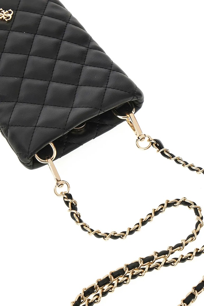 Guess torebka crossbody dziecięca z imitacji skóry czarny J6BZ02.W3953.9BY2