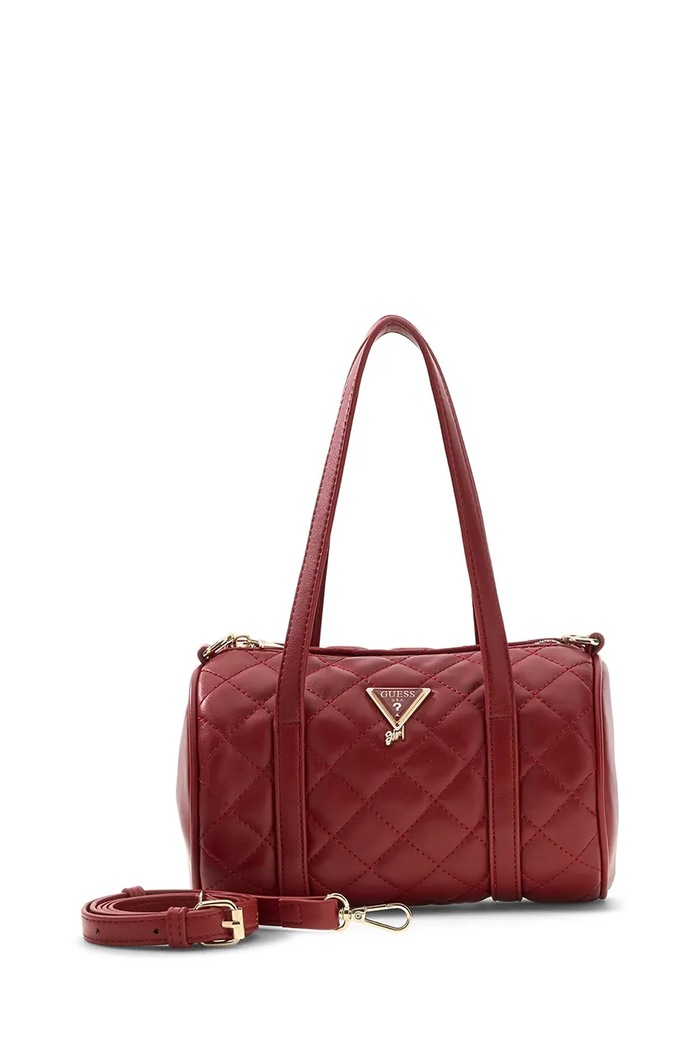 Guess torebka dziecięca z imitacji skóry J6BZ01.W3949.9BY2 bordowy AW26