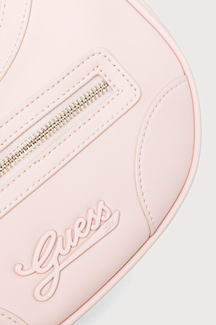 Torebka crossbody dziecięca z imitacji skóry Guess J5YZ05.WGVT0.9BY2 różowy