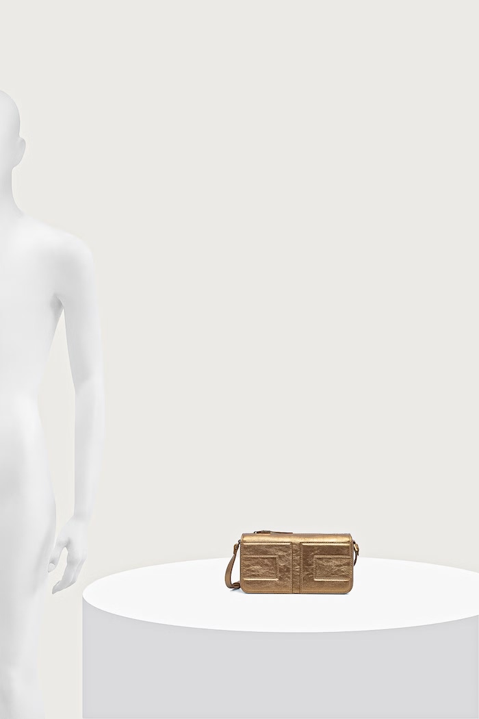 Elisabetta Franchi Crossbody kabelka detská z imitácie kože EFBO120.C.TV132