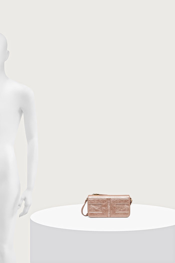 Elisabetta Franchi Crossbody kabelka detská z imitácie kože EFBO120.C.TV132