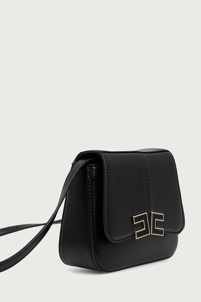 Elisabetta Franchi Kabelka detská EFBO118.C.TV025 čierna AW26