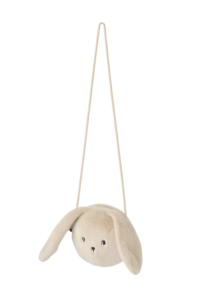 Liewood Crossbody torba za djecu Dianne Plush Rabbit Bag bež LW21195.9BY2