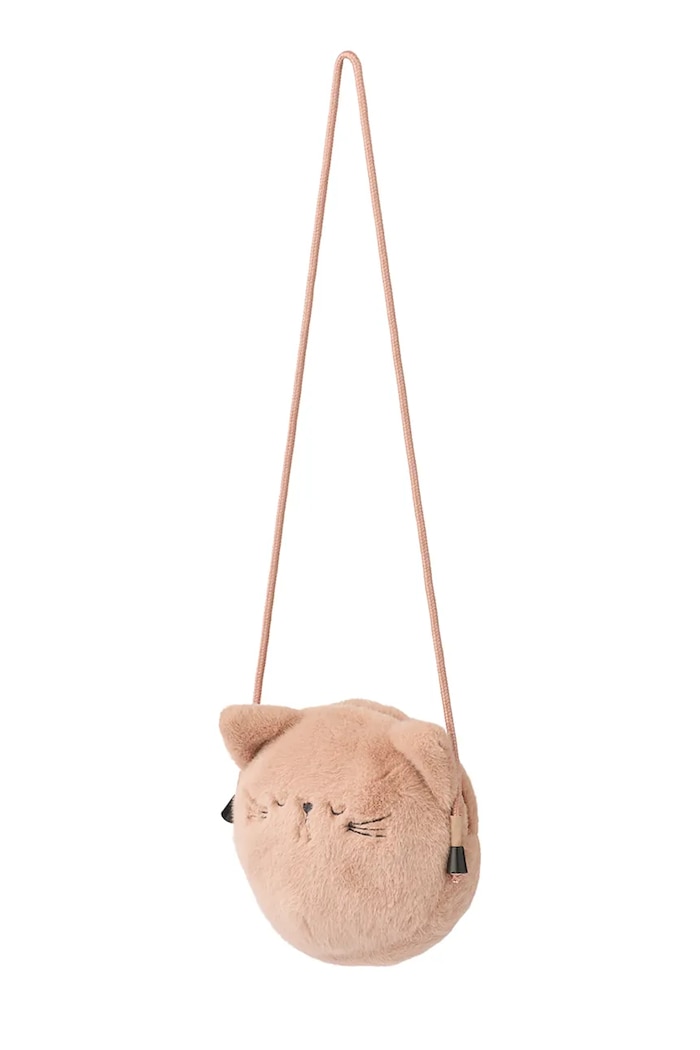 Liewood Crossbody torbica otroška Dianne Plush Cat Bag roza LW21194.9BY2