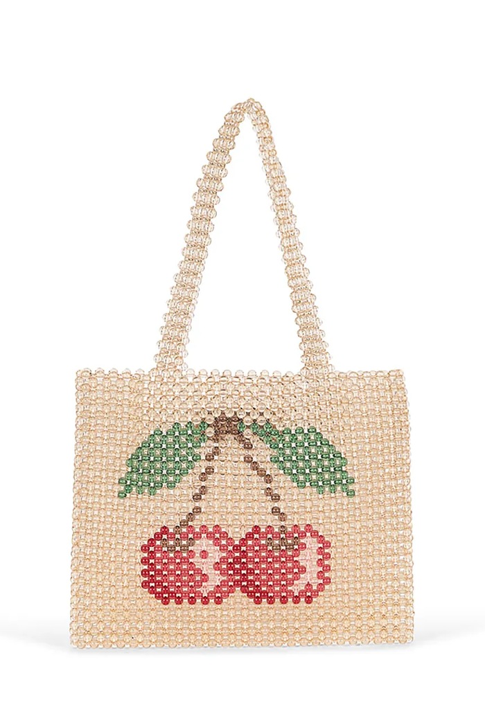 Konges Sløjd Torebka dziecięca CHERRY PERLA HAND BAG beżowy KS105944.9BY2