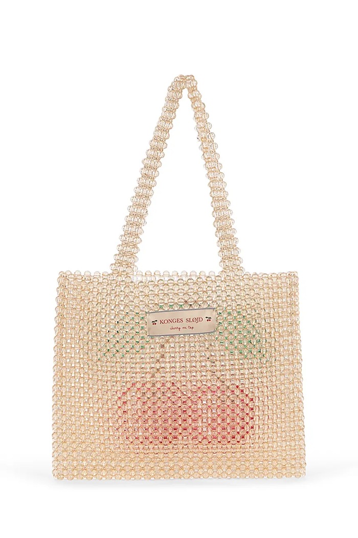 Dziewczynka Konges Sløjd Torebka dziecięca CHERRY PERLA HAND BAG KS105944.9BY2 beżowy