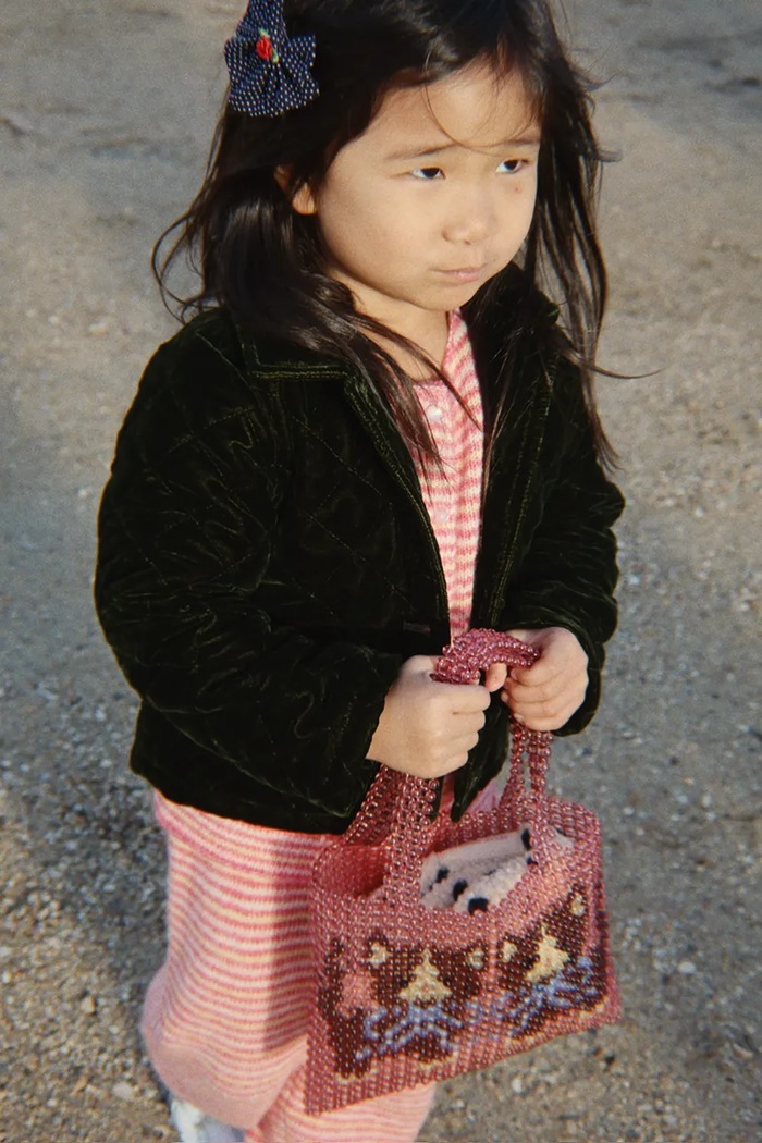 Konges Sløjd Tote παιδική KITTY PERLA HAND BAG ροζ KS106087.9BY2