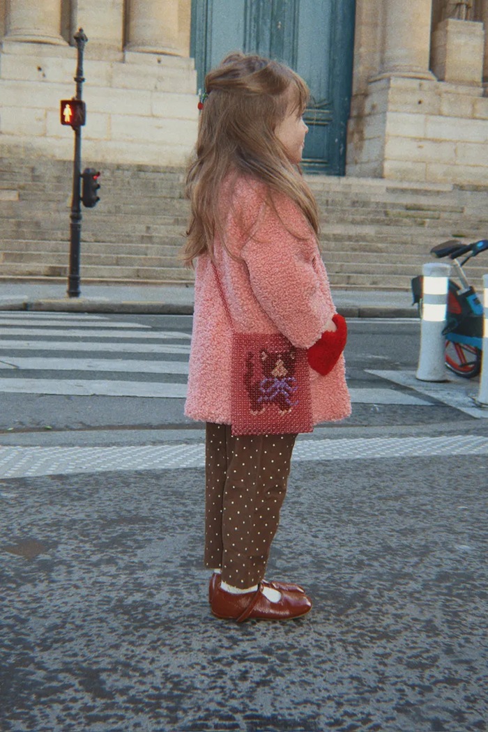 Crossbody torba za djecu KITTY PERLA CROSS BODY BAG Konges Sløjd KS106086.9BY2 roza