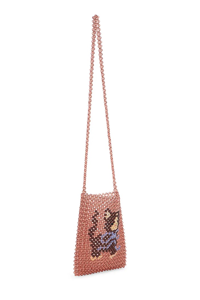 Konges Sløjd Crossbody torba za djecu KITTY PERLA CROSS BODY BAG KS106086.9BY2 roza AW26